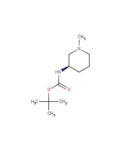 Astatech TERT-BUTYL N-[(3R)-1-METHYLPIPERIDIN-3-YL]CARBAMATE, 95.00% Purity, 0.25G